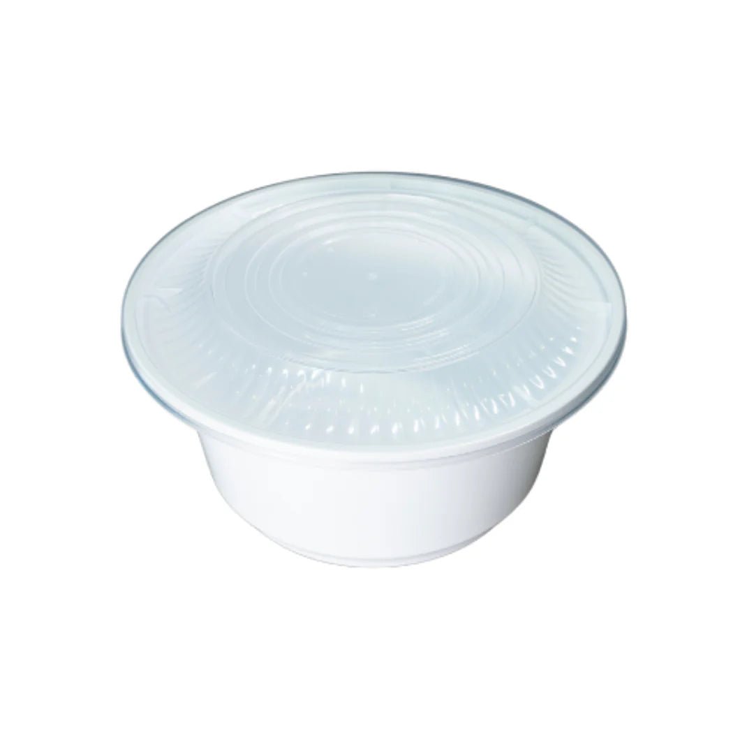 PPB Plastic Soup Bowl with Lid – Microwave & Freezer Safe - OMECA wholesale LTD.