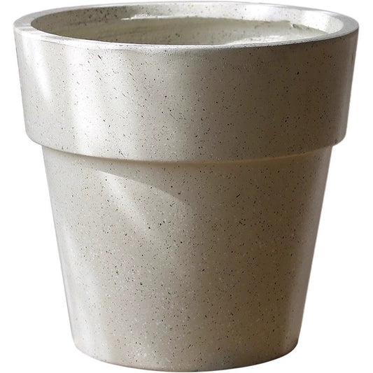 北欧圆形水泥花盆大口径镁泥花器绿植盆栽多色组合套装简约清新 - OMECA wholesale LTD.