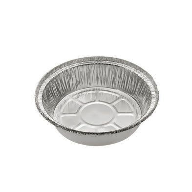 Round Aluminum Foil Takeout Container 500PC - OMECA wholesale LTD.