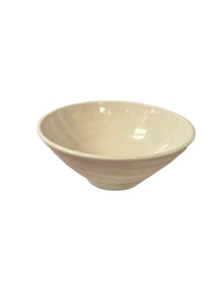 white melamine flared bowl - OMECA wholesale LTD.